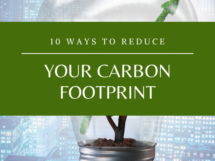 10 Ways To Reduce Carbon Footprint