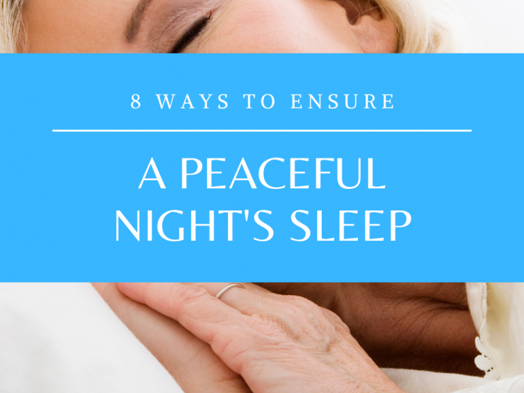 8 Ways For Restful Night’s Sleep