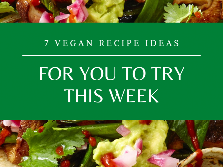 6 Vegan Recipe Ideas To Try